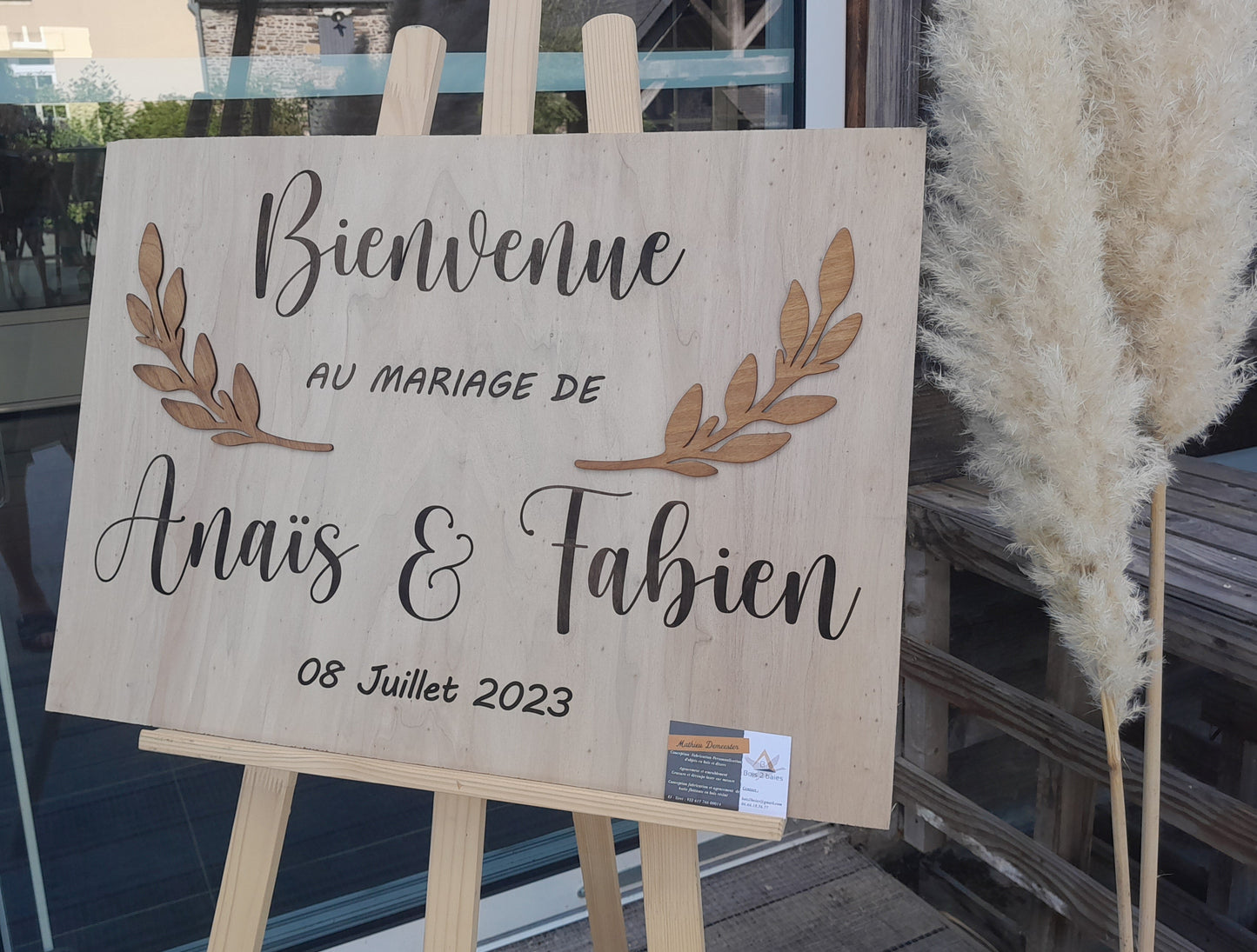 Tableau de bienvenue