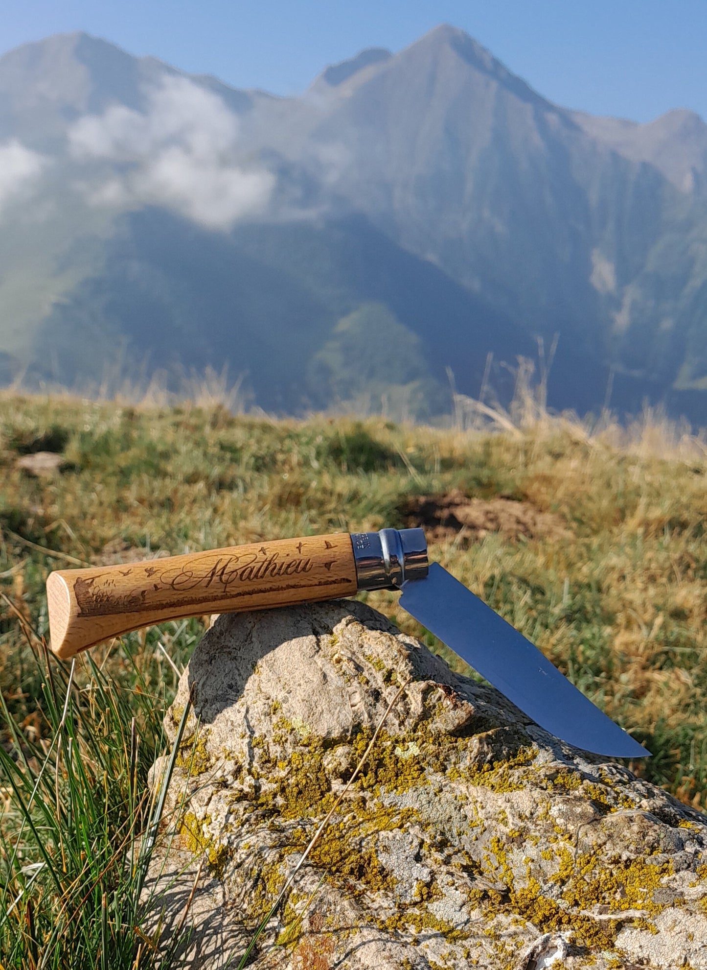 Opinel n°8 Inox à personnaliser