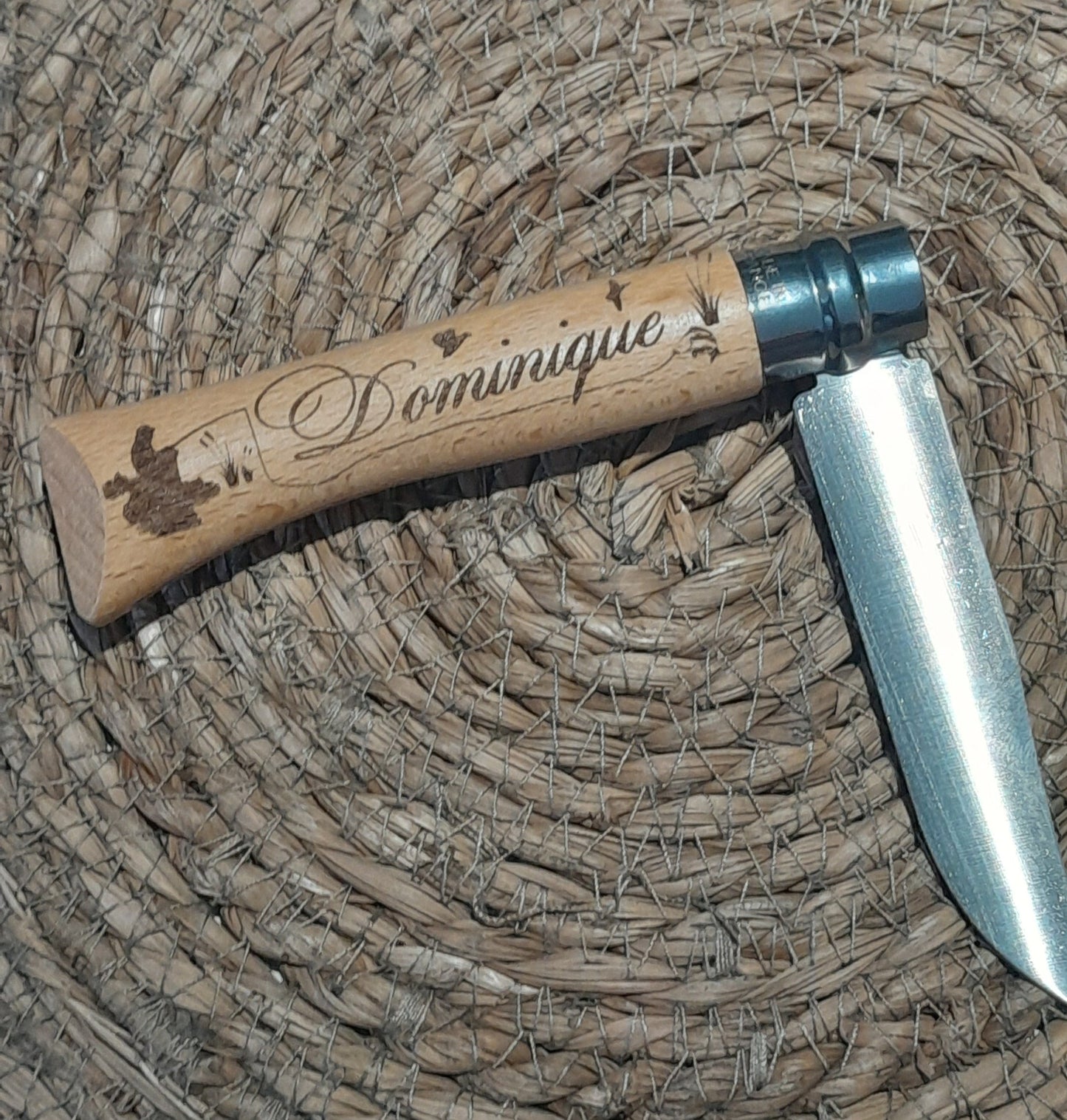 Opinel n°8 Inox à personnaliser