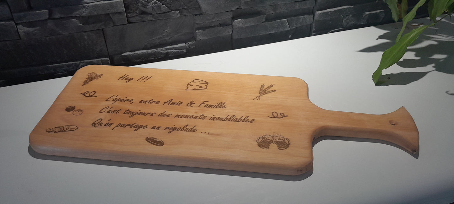 Planche de présentation - 55cm x 20cm