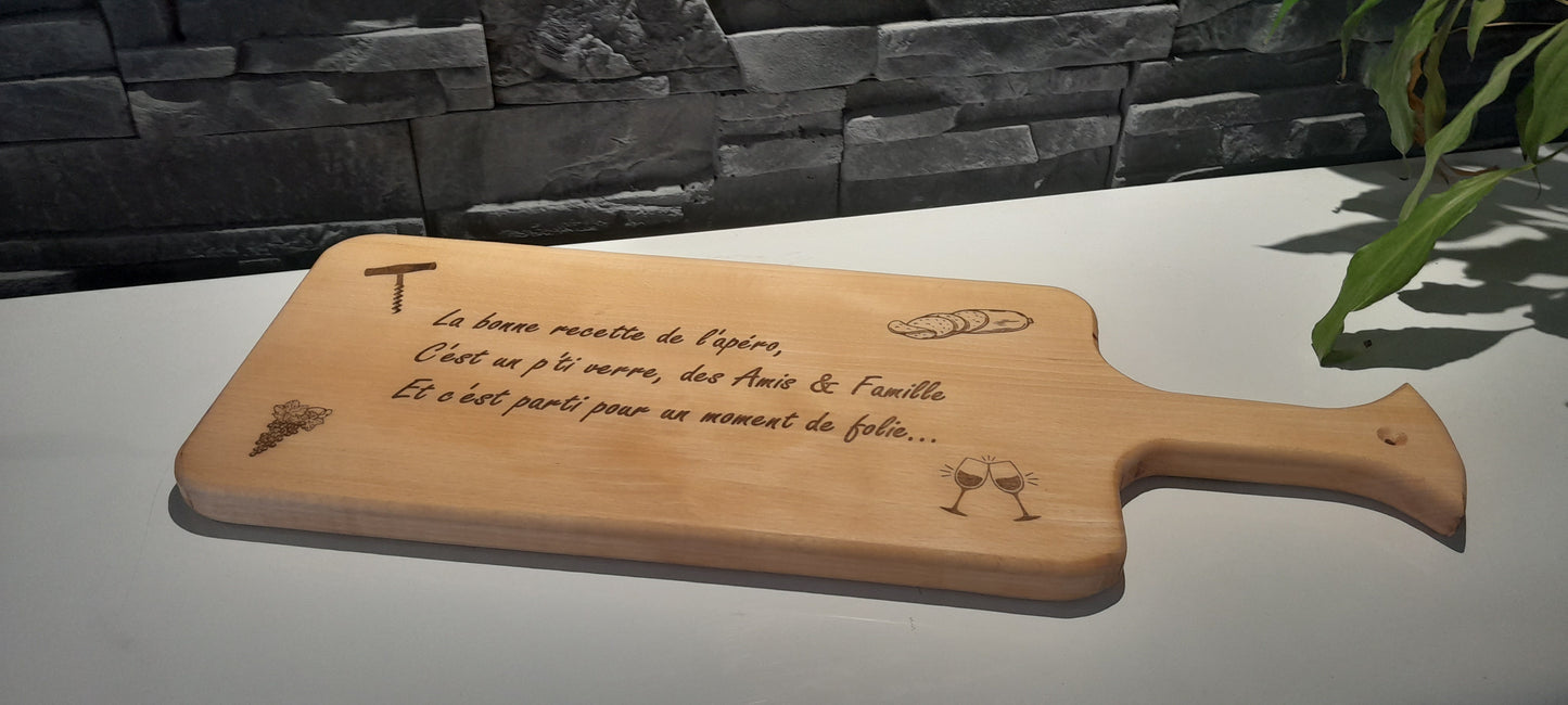 Planche de présentation - 55cm x 20cm