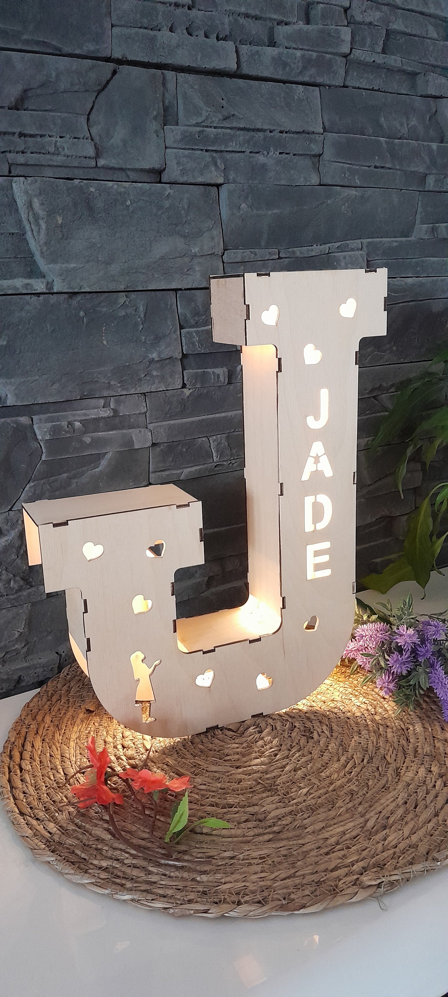 Lampe prénom