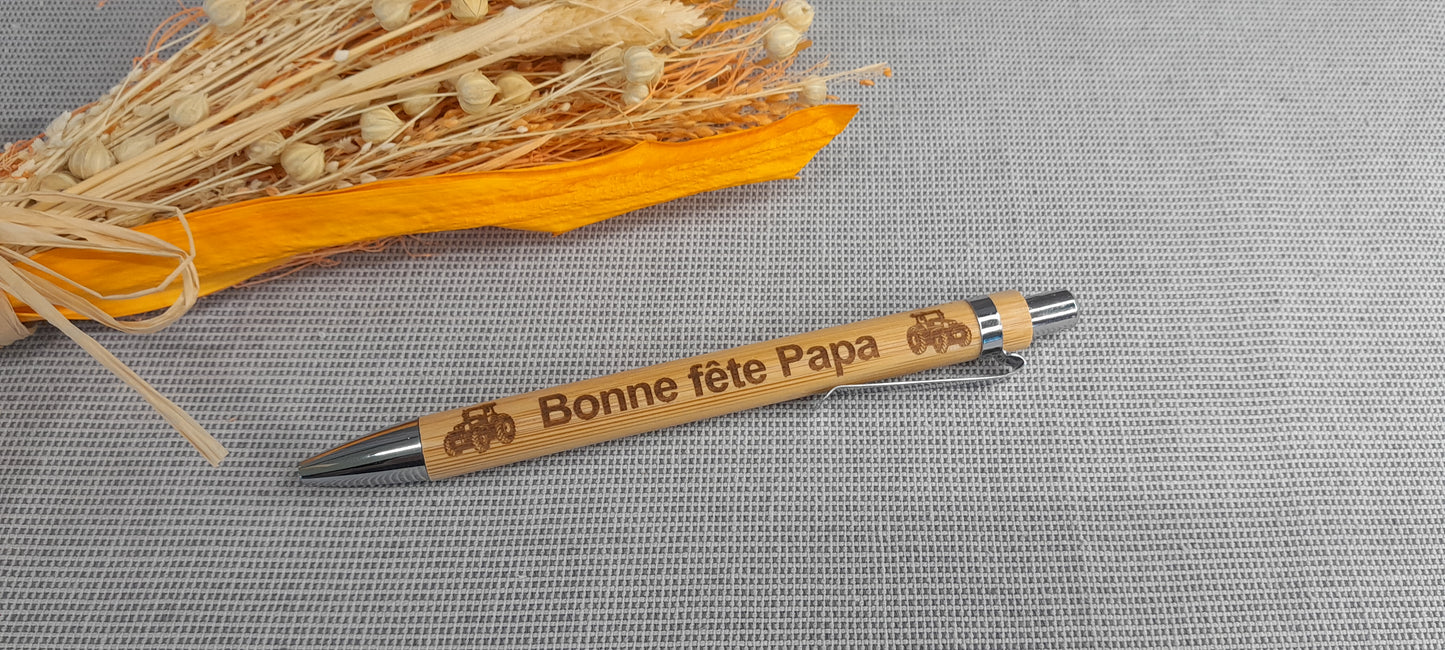Stylo personnalisé - spécial fête des pères
