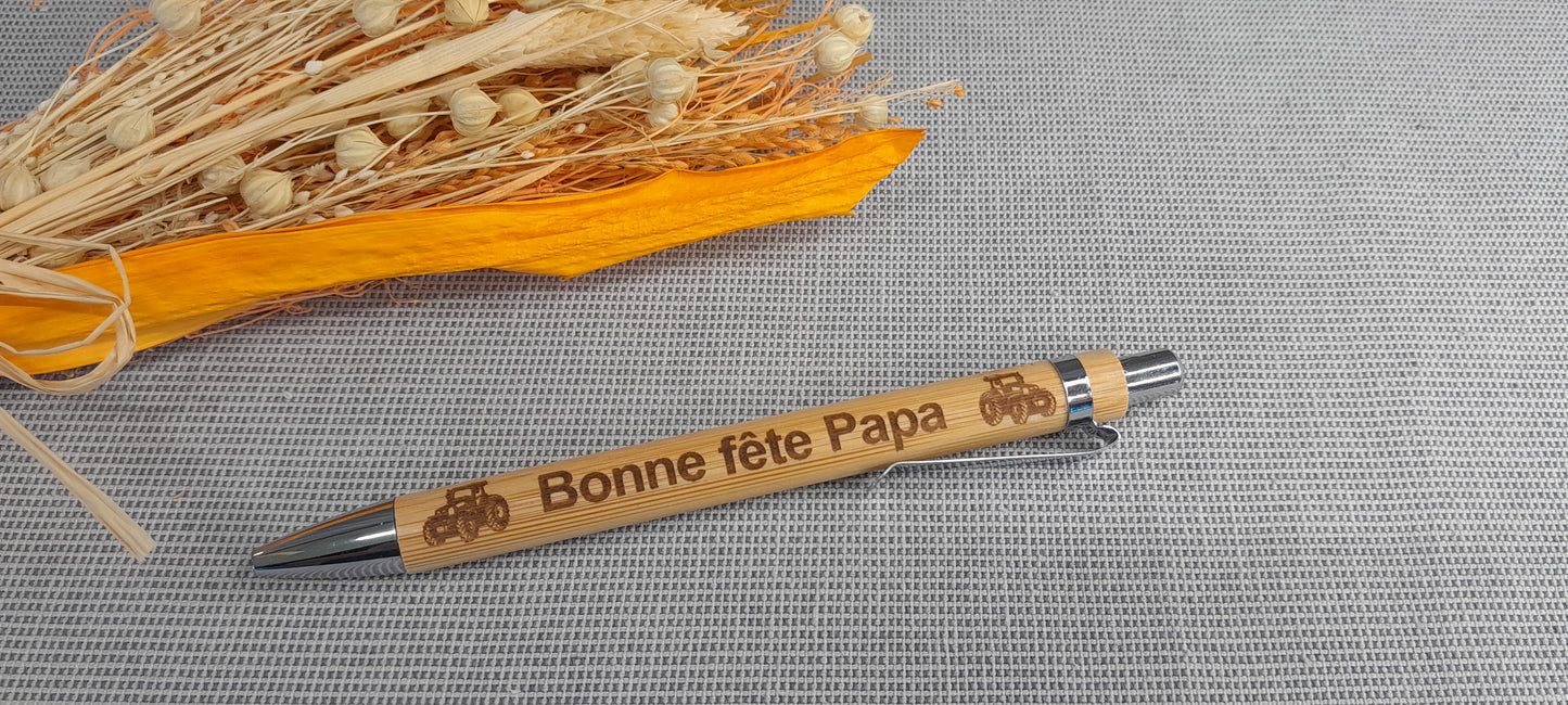 Stylo personnalisé - spécial fête des pères