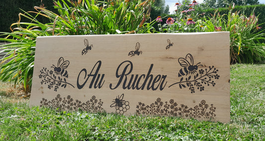 Plaques en chêne