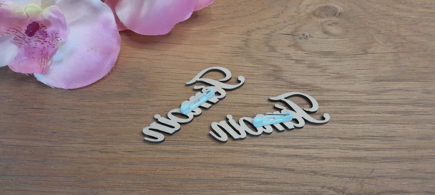 Broche "témoin"