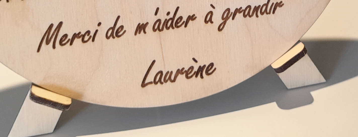 Plaque de remerciement Nounou