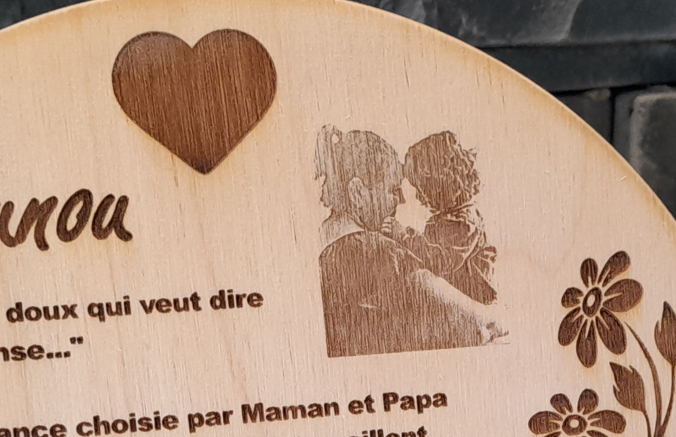 Plaque de remerciement Nounou