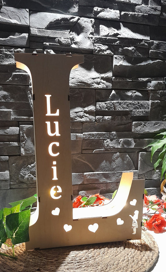 Lampe prénom