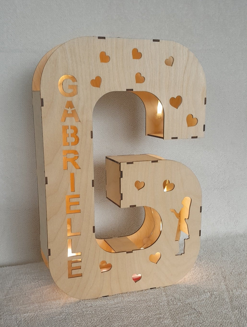 Lampe prénom