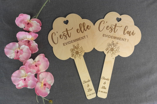 Panneau de jeu "ELLE & LUI"