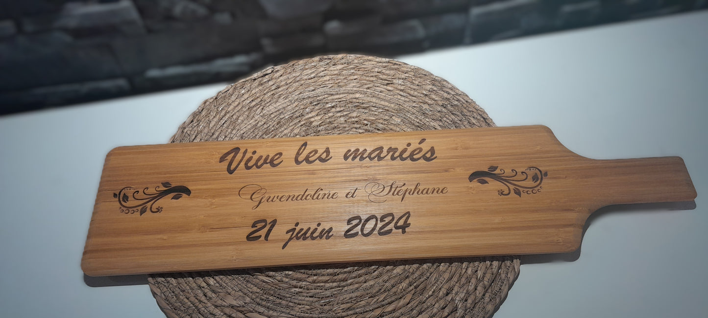 Planche de présentation - 60cm x 15cm